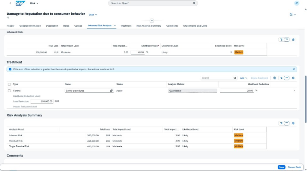 SAP RAM funcionalidades e benefícios na gestão de riscos